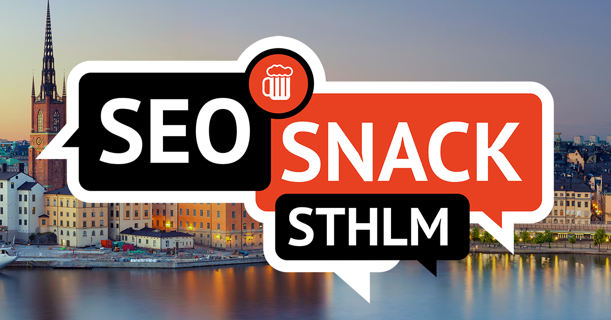 SEO-snack #49 Stockholm logo